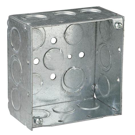 sheet metal square box|4 inch square metal box.